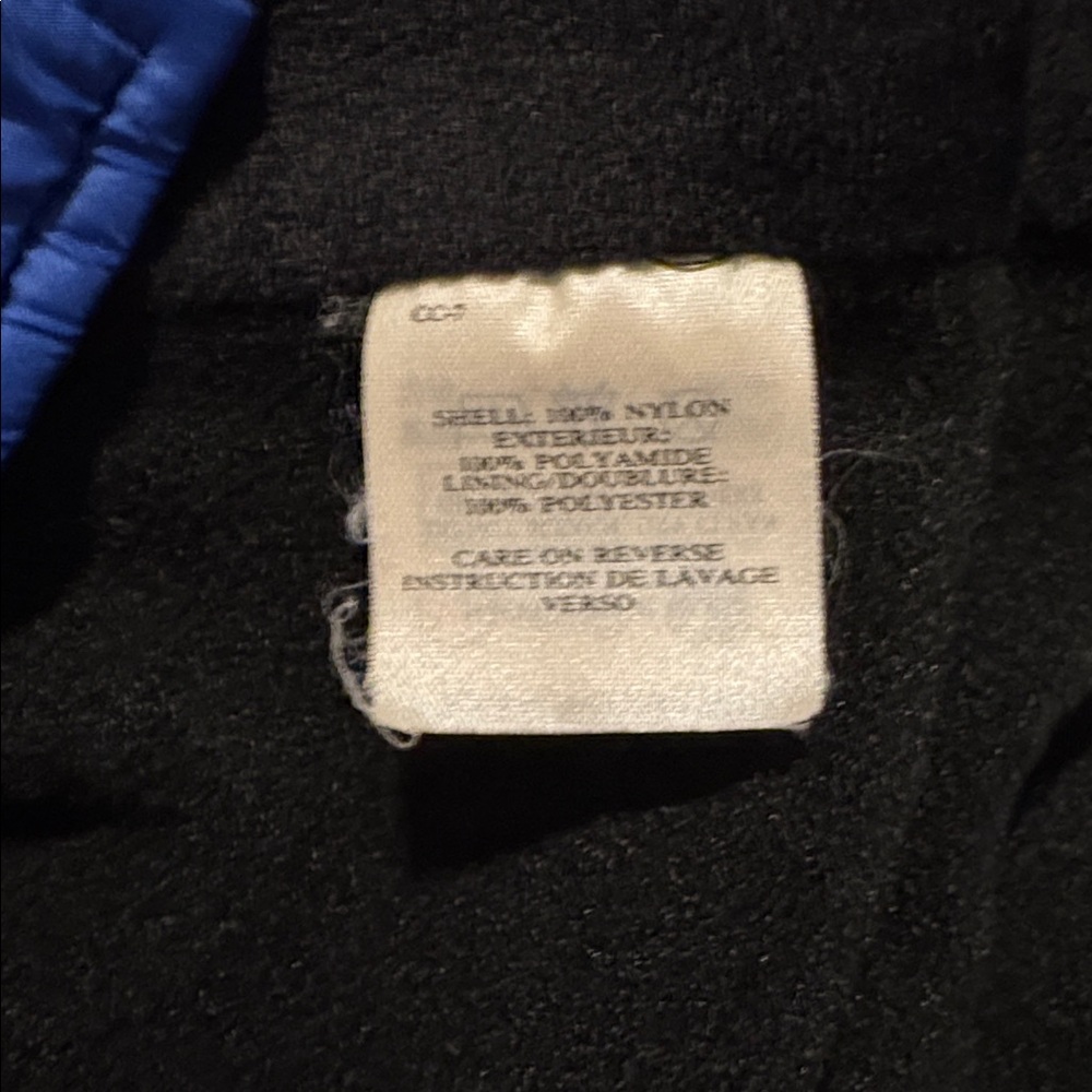 Marmot Dri-Clime Windbreaker Full Zip Vest in Blue/Black Size XL -- Great 4 Golf - Picture 7 of 8